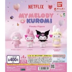 My Melody & Kuromi フロッキー人形 3体セットのサムネイル