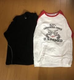 お買い得　ロングTシャツ2枚　Ｌサイズのサムネイル