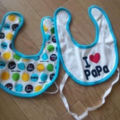 アイラブパパのよだれかけのサムネイル