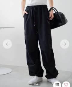 カーゴパンツ 黒のサムネイル