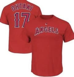 大谷翔平　半袖Tシャツ　アメリカユースXLサイズ 155-166cmくらいのサムネイル