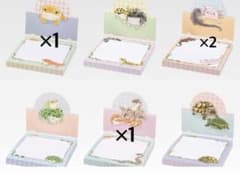 一番くじ 爬虫類＆両生類 Tiny Friends vol.3 J賞 メモパッドのサムネイル