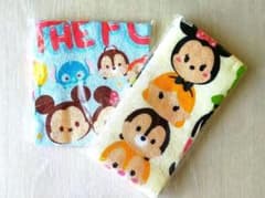 [신품 미사용]디즈니 툼툼(TSUM TSUM)타월 2장 세트