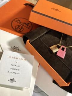 HERMES LA LIGNE CORNE ネックレス - メルカリ
