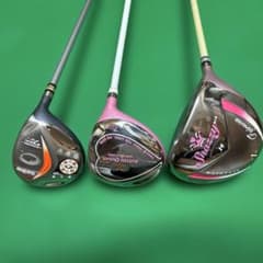 レディース用○お得1W14°＋FW18°＋7W23°3本セット‼️オマケUT付き