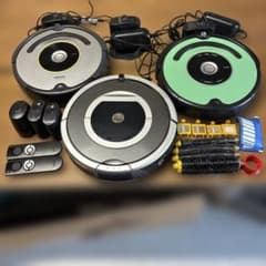 ロボット掃除機3台セット（シルバー612.780・グリーン500） ロボット掃除機3台セット（シルバー612.780・グリーン500） | Mercari