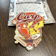 広島カープ オリジナル ポケモン ピンバッジ ピカチュウ カープ 30周年
