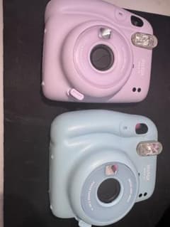 FUJIFILM チェキカメラ INS MINI 11 チェキ機 2台のサムネイル