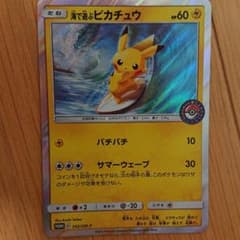 海で遊ぶピカチュウのサムネイル