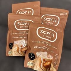 SOY it protein カフェラテ味 4袋セットのサムネイル