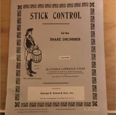 STICK CONTROl（スティックコントロール） 教則本のサムネイル