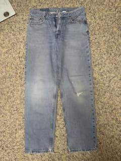 Levi's ライトブルー ストレートデニム　550のサムネイル