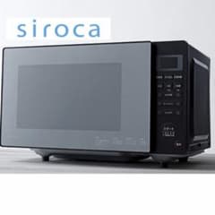送料無料siroca 単機能電子レンジ ブラック 2023年 SX18D132 - メルカリ