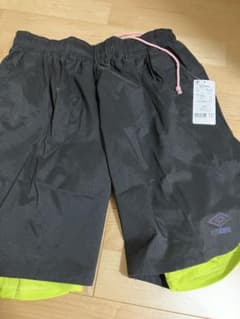 新品 umbro サッカー ハーフパンツ ブラック XA-XBのサムネイル