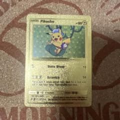 ૮*ა様 【希少】海外版 ゴールドカード ピカチュウ ポケカのサムネイル