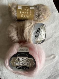 ハンドメイド 毛糸 おまとめセット ピクシーモヘアのサムネイル