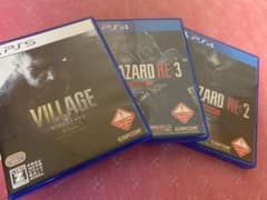 バイオハザードRE:2・RE:3・VILLAGE（3点セット）のサムネイル