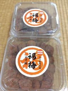 福梅本舗 災害時備蓄用白干梅 750g 2個セットのサムネイル