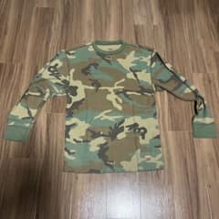 Supreme Hanes Beefy ワッフル長袖Tシャツ カモ柄 XLのサムネイル