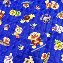 アンパンマン　バイキンマン　生地　50cmのサムネイル
