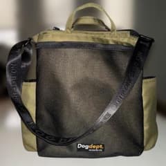 Dogdept お散歩バッグ カーキのサムネイル