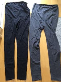 ともみ様専用☆H&M mama マタニティレギンス 2本セットのサムネイル