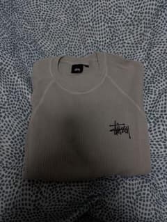 Stüssy ステューシー ワッフル 長袖カットソー ベージュ サーマルのサムネイル