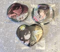シャニマス 白瀬咲耶 8th カプセル缶バッジ ハート缶 3点 - メルカリ
