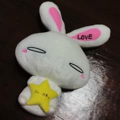 ⑪ LOVE うさぎ ぬいぐるみのサムネイル