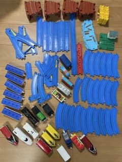 プラレール 大量セット 車両 レール 橋脚 まとめ売り 大量のサムネイル