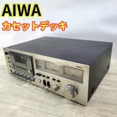 良品】希少 AIWA アイワ カセットデッキ AD-7500 - メルカリ