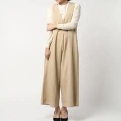SEVENDAYS=SUNDAY キャミワイドサロペット ベージュのサムネイル