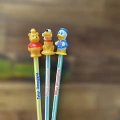 激レア　ディズニー　ランド　プーさん　　鉛筆　レトロ 当時物 激レア 希少 ディズニーランド 限定 巨大 えんぴつ 鉛筆 未使用