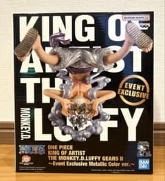 ワンピース　メタリックカラーver.ルフィギア5 海外イベント限定のサムネイル
