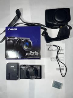 【美品】POWERSHOT SX740 HS カメラケース付きのサムネイル