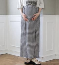 マタニティ ロングスカートのサムネイル