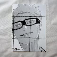 ハイキュー！！ 月島蛍 原作 ブロマイド - メルカリ