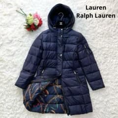 ラルフローレンダウンコート スカーフ柄 Mサイズ ラルフローレンダウンコート スカーフ柄 Mサイズ