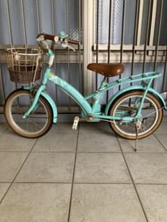お取引中 自転車 ミントグリーン 20インチ 身長115～130cm 子供用自転車 ピリココ（ミントグリーン
