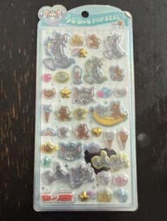 新品！未使用！うるちゅる POP SEAL ステッカー シール トムとジェリーのサムネイル