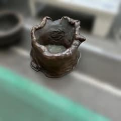 希少 逸品 切り株 火鉢 一点物？ 古美術 激レア品 アンティーク 骨董品