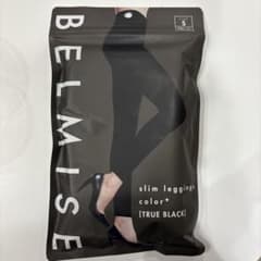 BELMISE スリムレギンス color+ TRUE BLACK Sのサムネイル