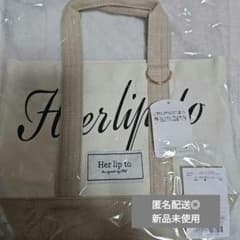 herlipto ハリプ HLT キャンバス トート バック アイボリー - メルカリ