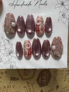 手作りネイルチップ 10個セットのサムネイル