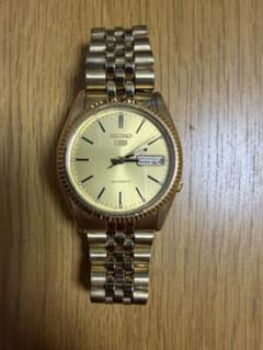 SEIKO 5 Automatic Gold Men's Watch 7S26-0500