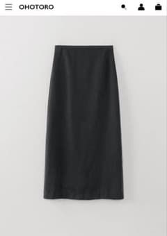 OHOTORO Cupra Skirt チャコールグレー　S 新品未使用 OHOTORO Cupra Skirt チャコールグレー S 新品未使用 - メルカリ
