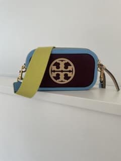 トリーバーチ TORY BURCH ミラー キャンバス ミニ クロスボディバッグのサムネイル
