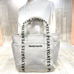新品 未使用 パーリーゲイツ PEARLY GATES カートバッグ ベージュ PEARLY GATES カートバッグ キャディバッグ○ベージュ パーリーゲイツ