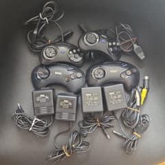 ジャンク品】SEGA メガドライブ コントローラー ACアダプター セット