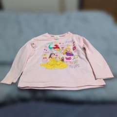 Disney プリンセス 90 長袖 ピンクのサムネイル